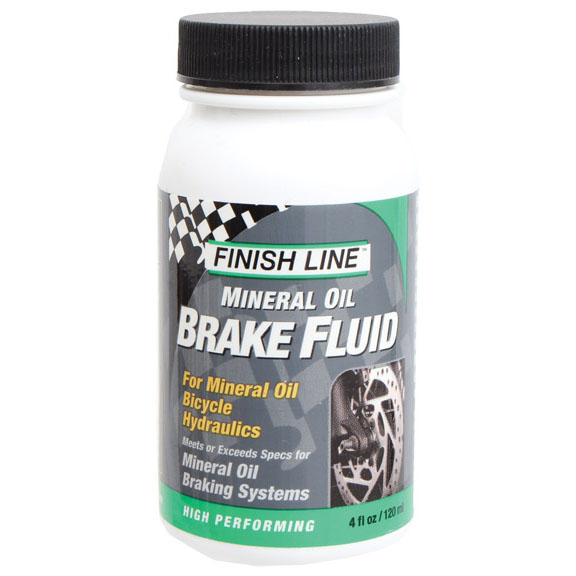 Finish Line Mineral Oil Brake Fluid, 4.0oz