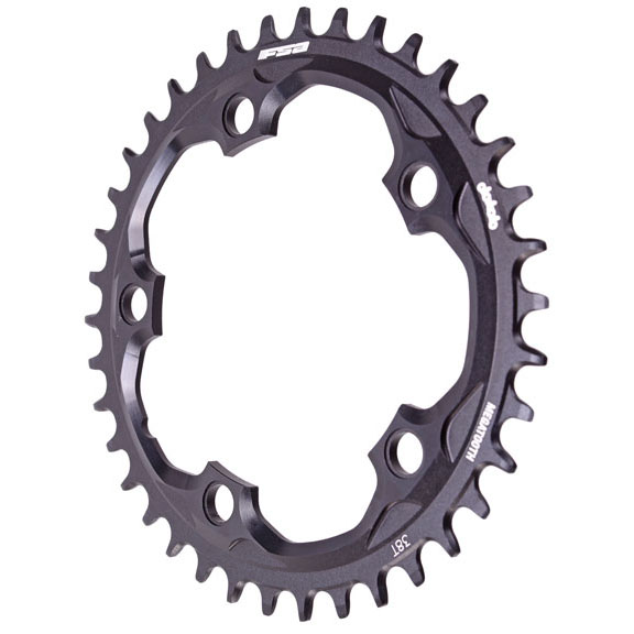 FSA Megatooth Chainring, 5x110mm, 38T, 1x10/11sp, Black