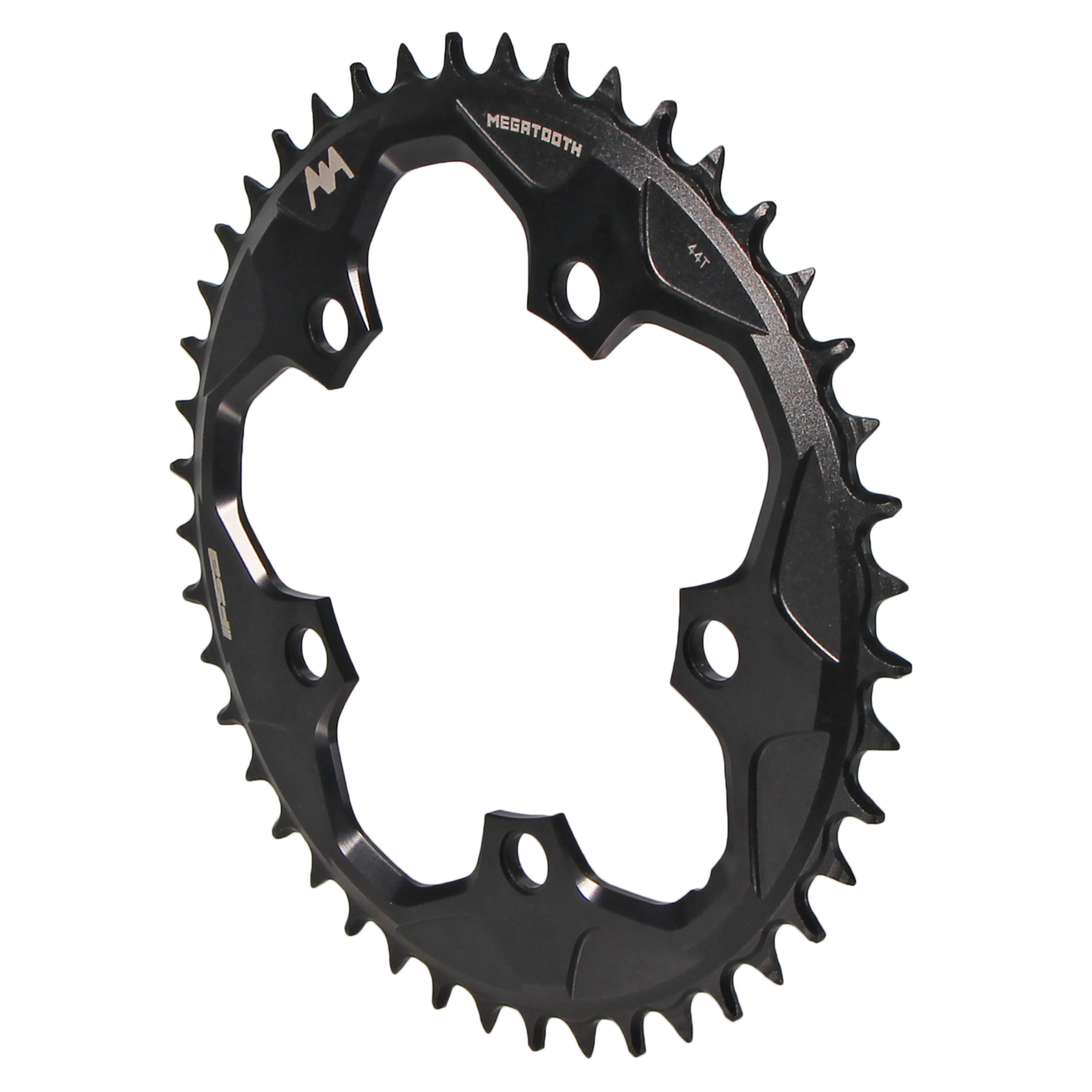 FSA Megatooth Chainring, 5x110mm, 44T, 1x10/11sp, Black