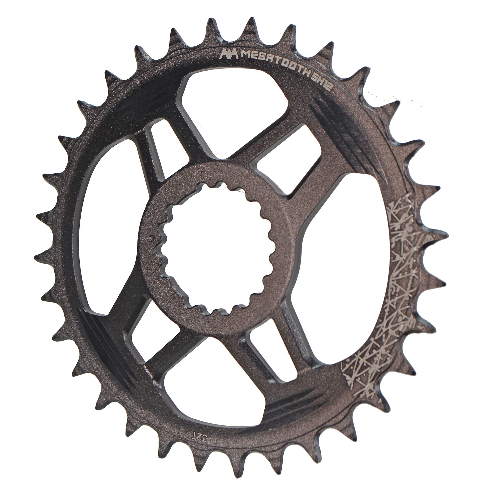 FSA Gradient DM 1x Chainring, Shim 12sp 32t, Blk
