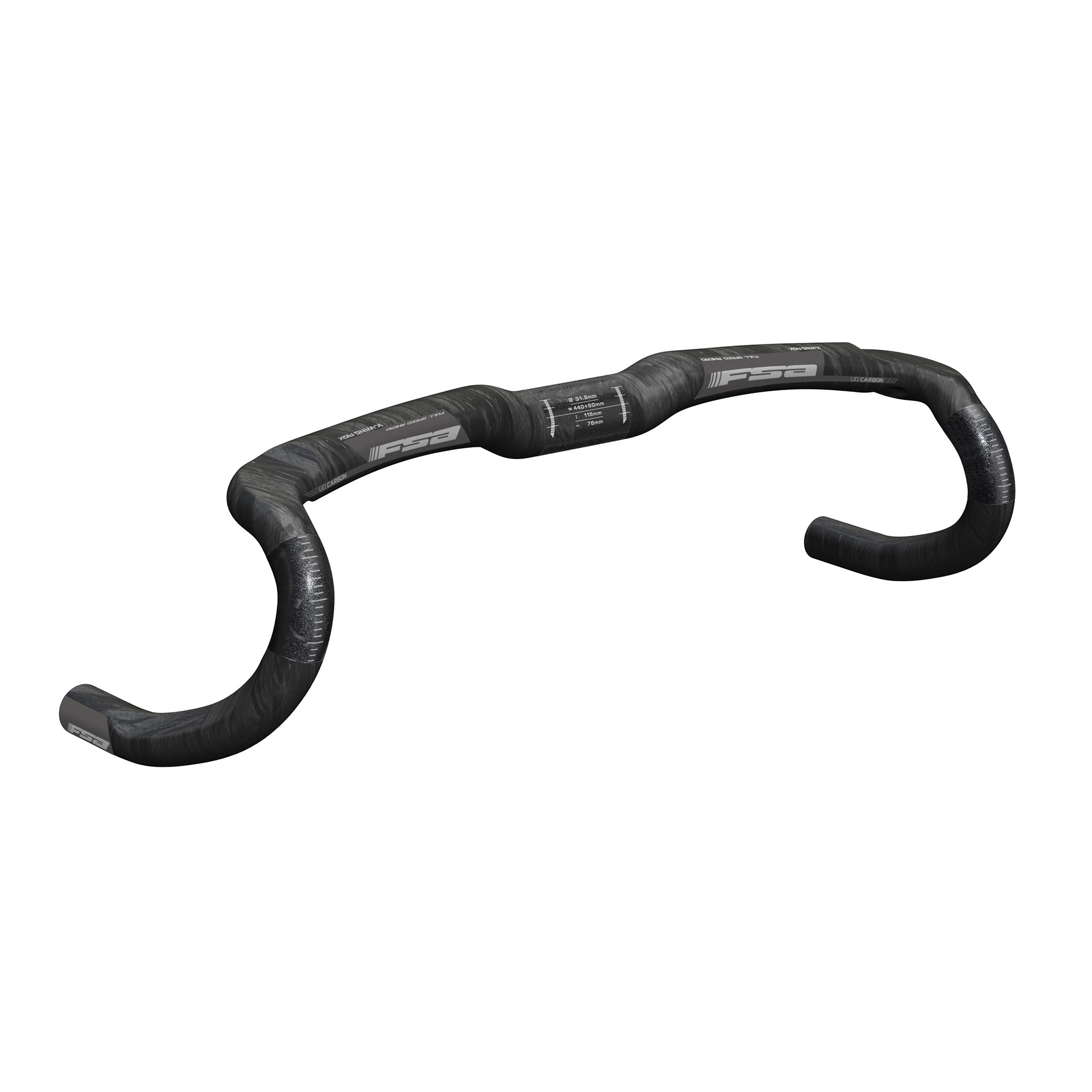 FSA K-Wing AGX Carbon Bar, (31.8) 46cm