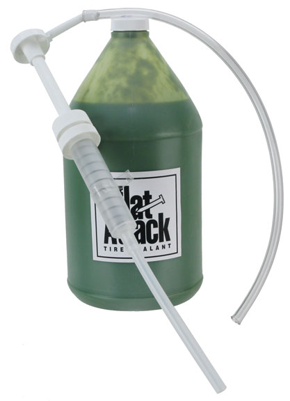 Flat Attack Tube Sealant, 1 Gallon Bucket/Pump