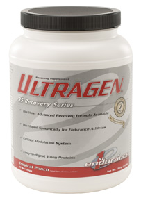 1st Endurance Ultragen Recovery Mix, Tropical Punch - 48oz Satchel