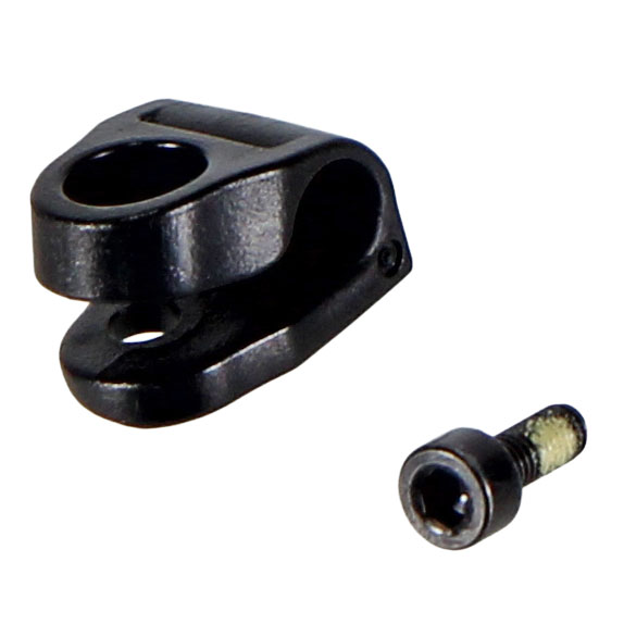 Fox Shox Disc Brake Hose Guide, Angled, 2026 34SL, 36SL, 36