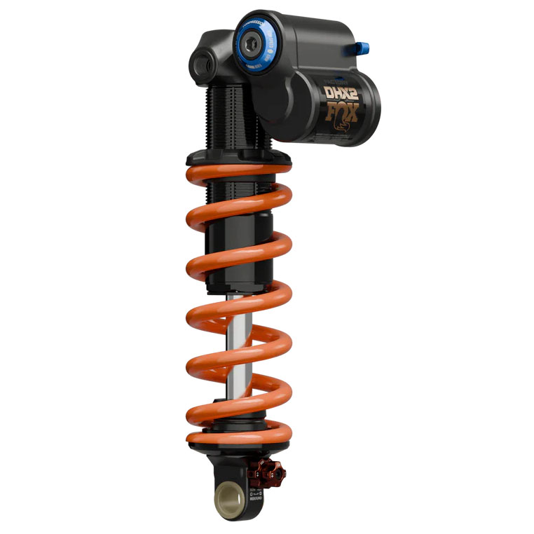 Fox Shox DHX2 Factory Shock, Trunnion, 225x75, Black