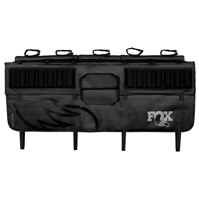 Fox Shox Mission Tailgate Pad, Mid-Size, Black