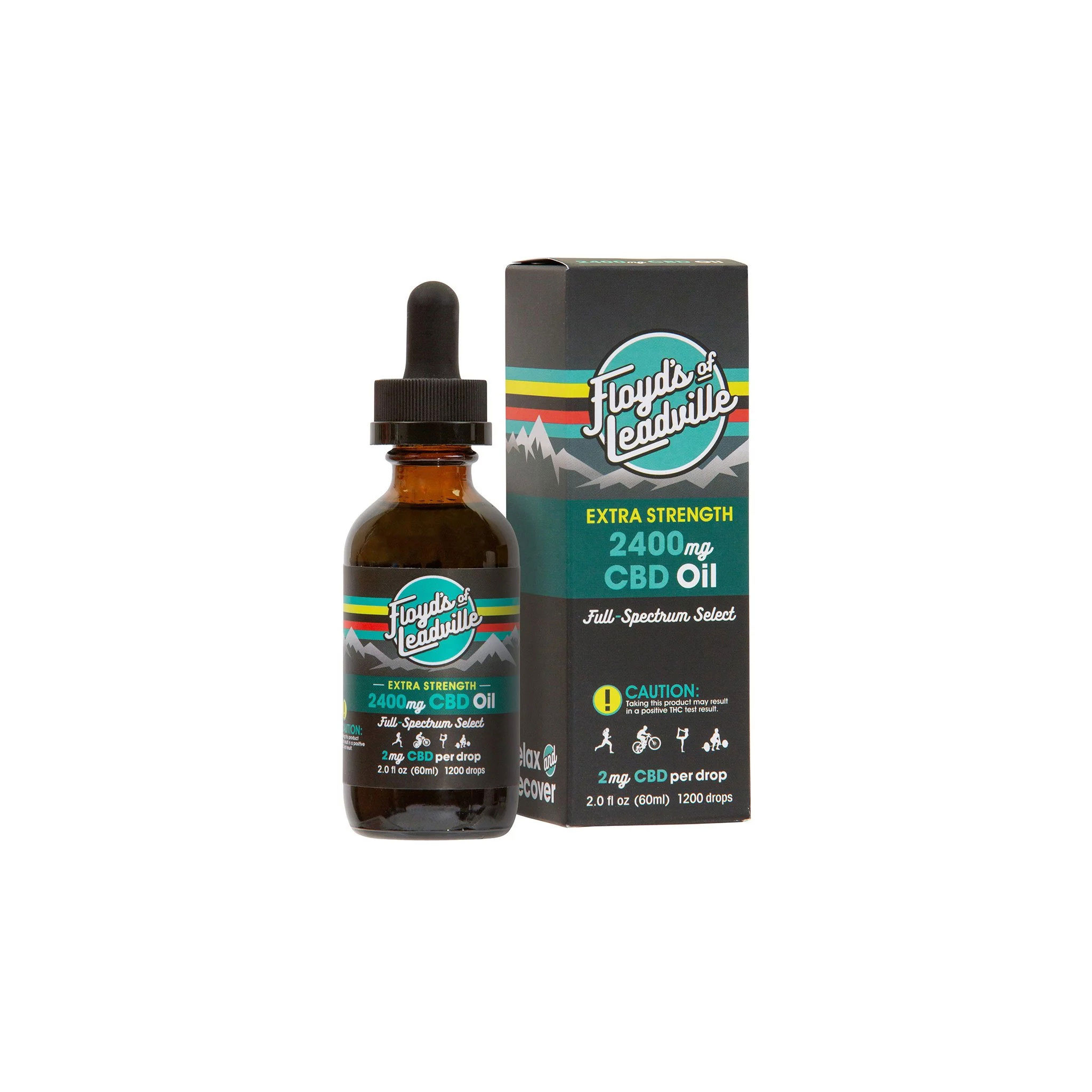 Floyd's of Leadville Full Spectrum CBD Tincture, 2400mg, Each