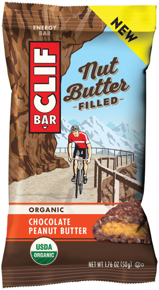 Clif Nut Butter Bars, Chocolate Peanut, 12/Count