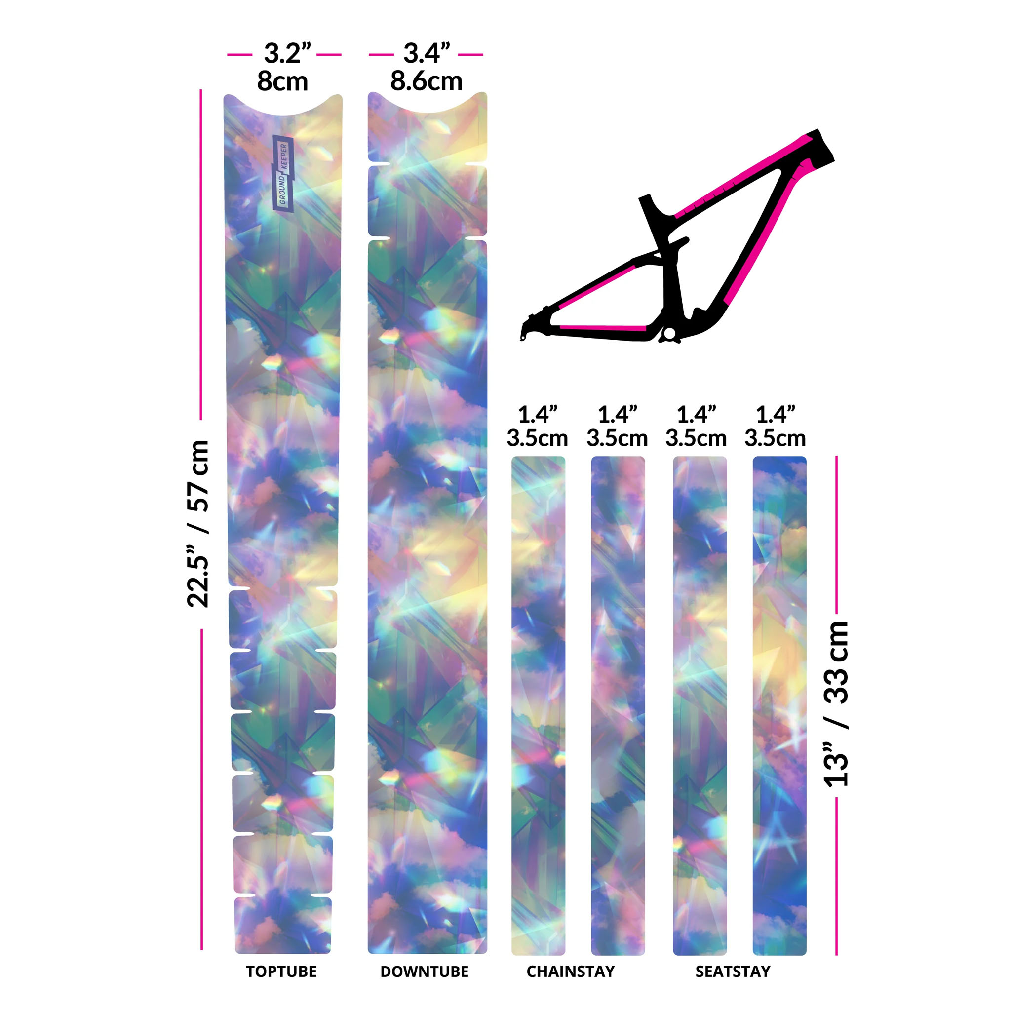 Ground Keeper Frame Keeper, Daytrip Gloss