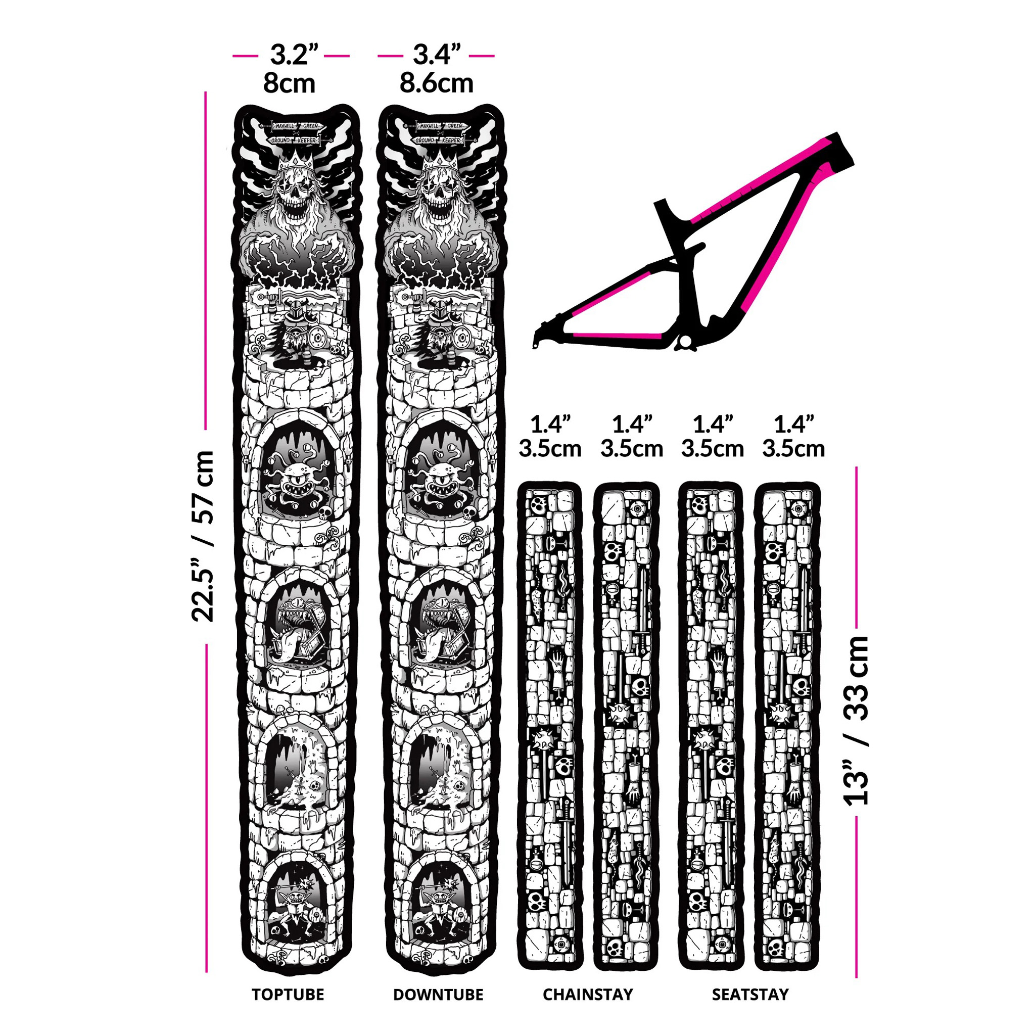 Ground Keeper Frame Keeper, Max Green Gloss