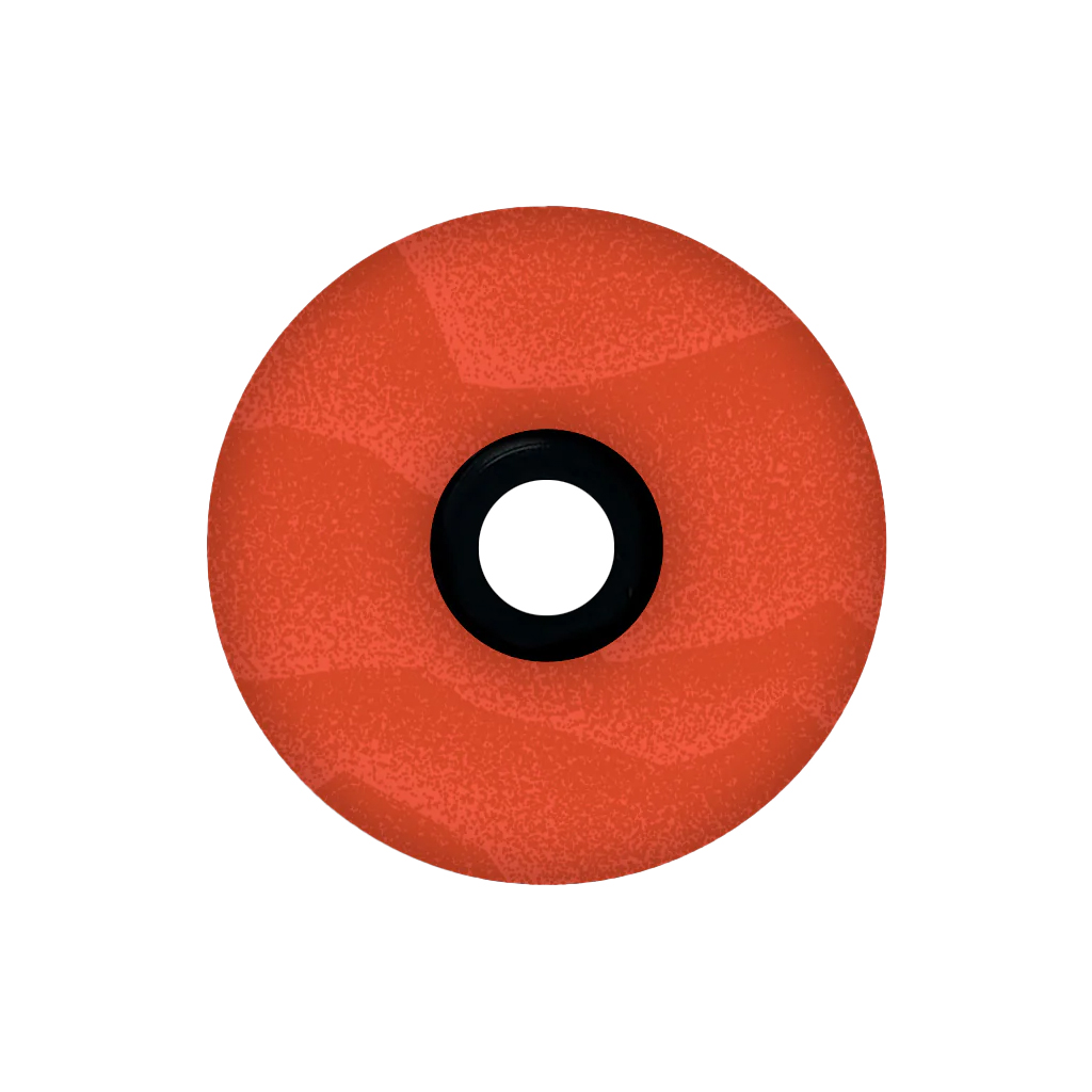 Ground Keeper Headset Stem Cap, Ridgelines Tangerine 