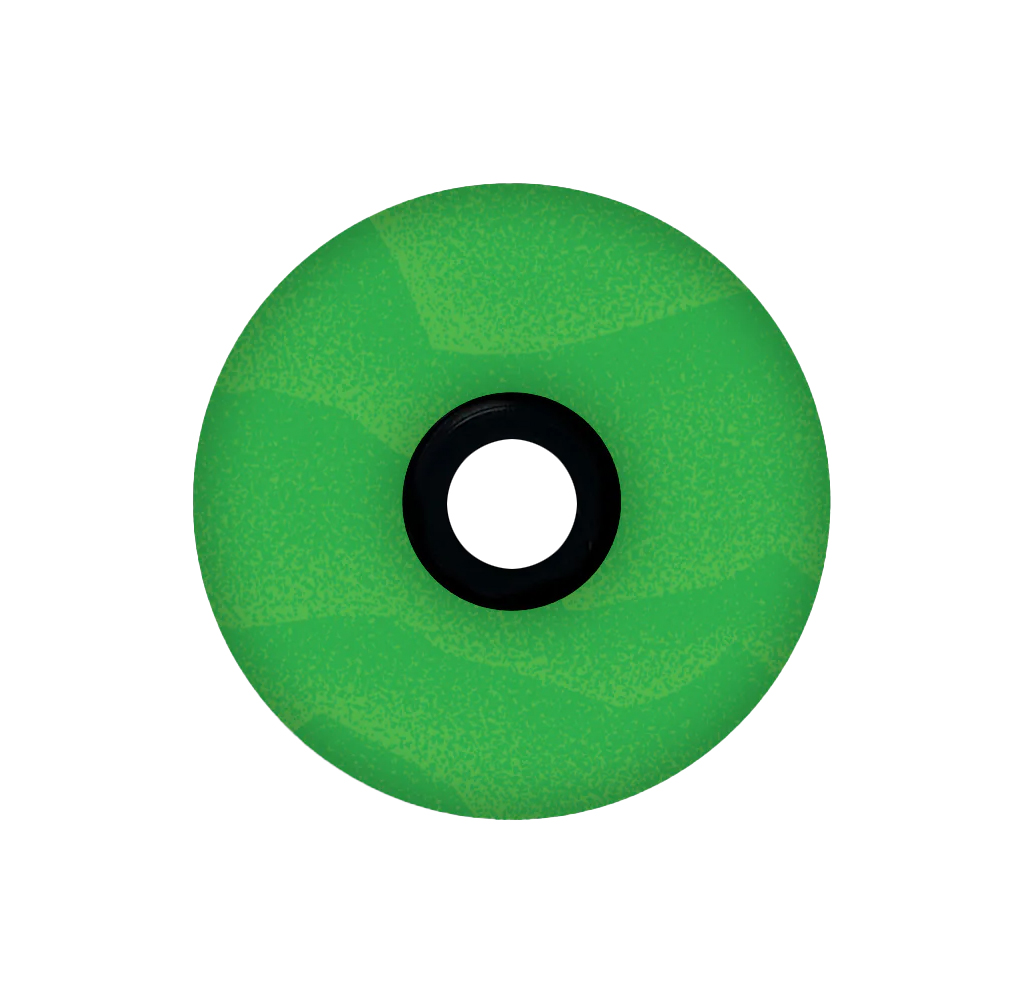 Ground Keeper Headset Stem Cap, Ridgelines Lime 