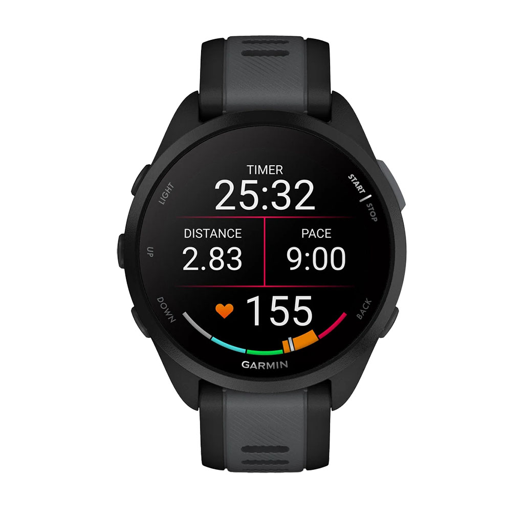 Garmin Forerunner 165, Black/Slate Gray