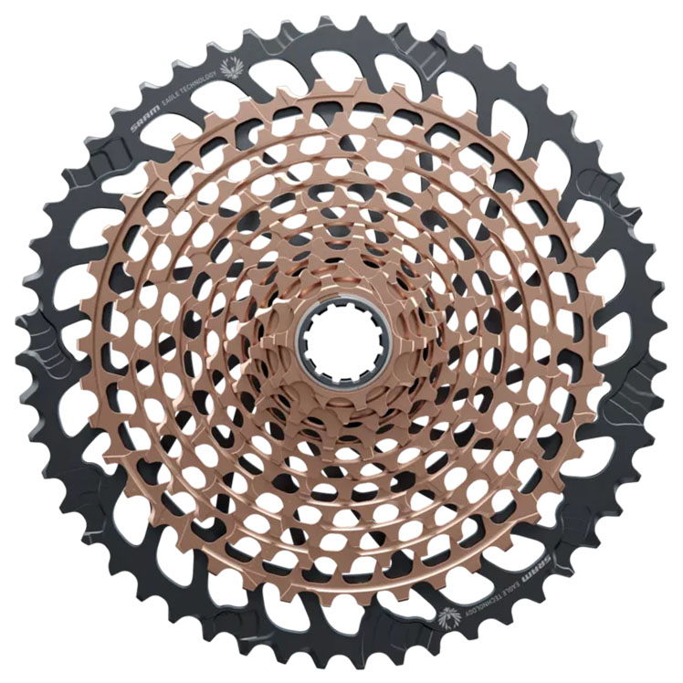 SRAM XG-1299 Eagle (XX1) 12sp Cassette, 10-50t, Copper