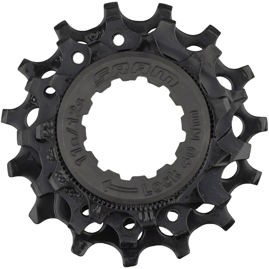 SRAM PG-1210/1230 Eagle Cogs and Lockring, 11,13,15