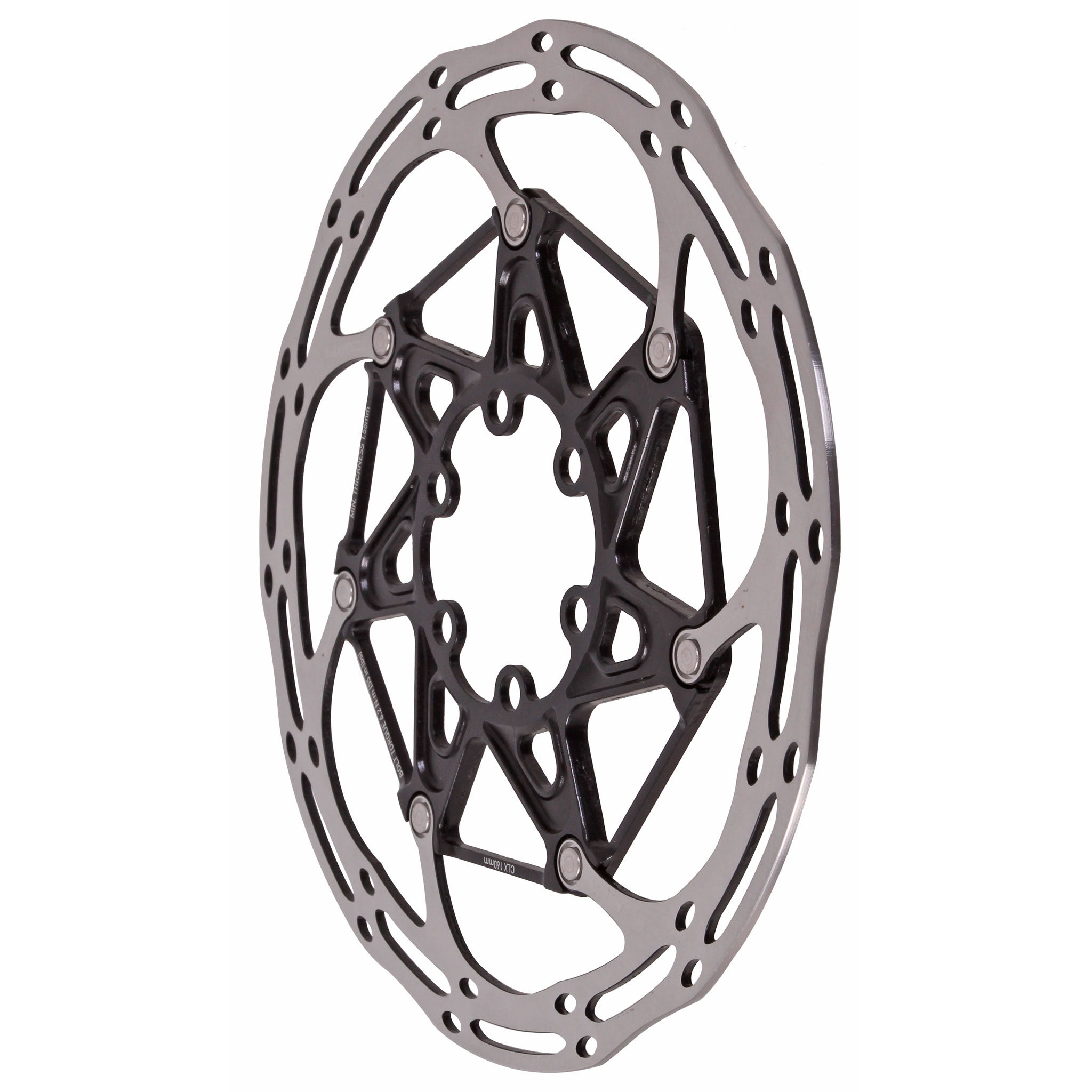 SRAM CenterLine X 2pc 6-Bolt Rotor Rounded SS 160mm