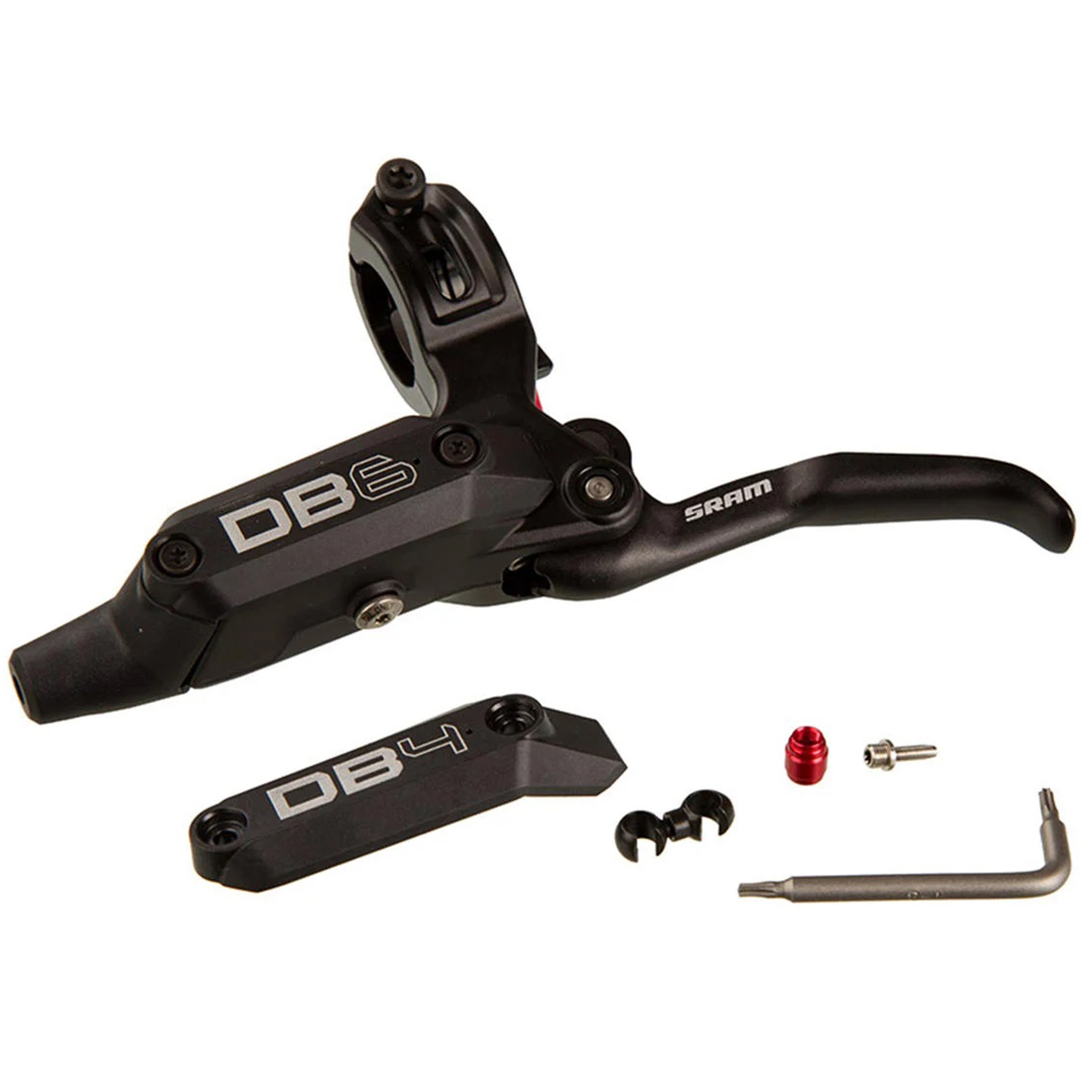 SRAM MC/Lever Assembly, DB6, DB4, Left, Black