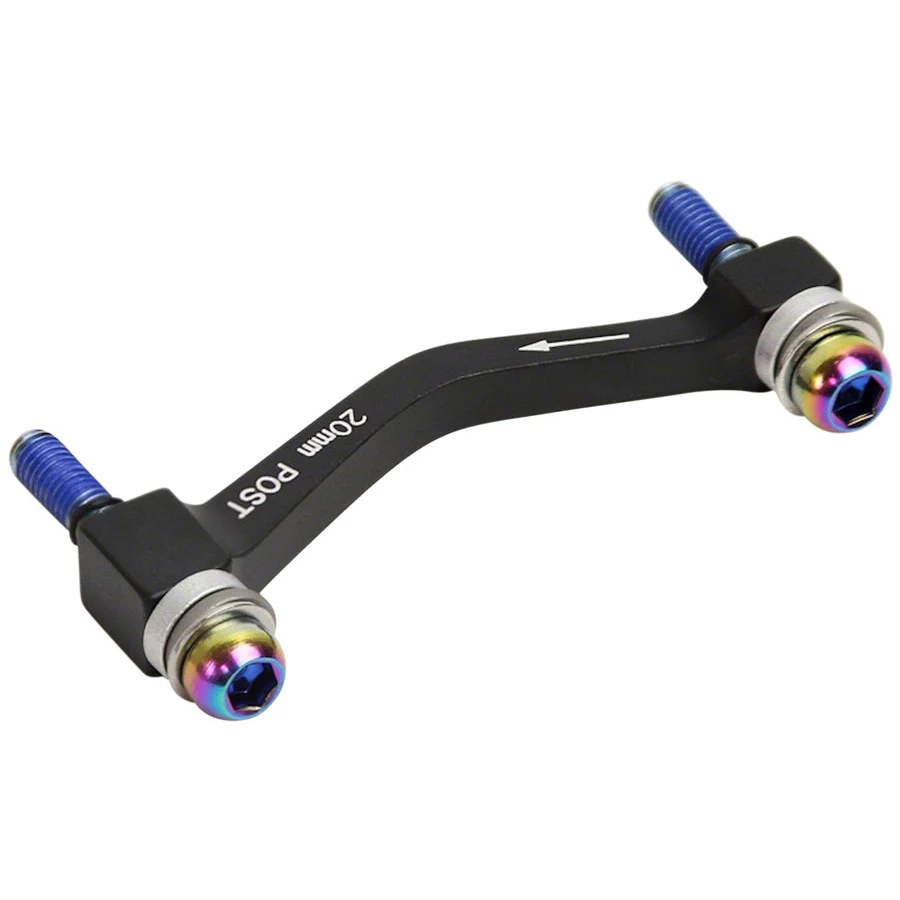 SRAM PM Adapter 20P, 180F/160R w/ Rainbow