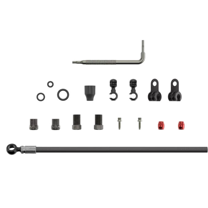 SRAM Disc Brake Hydraulic 2000m Tube Kit, Black Banjo