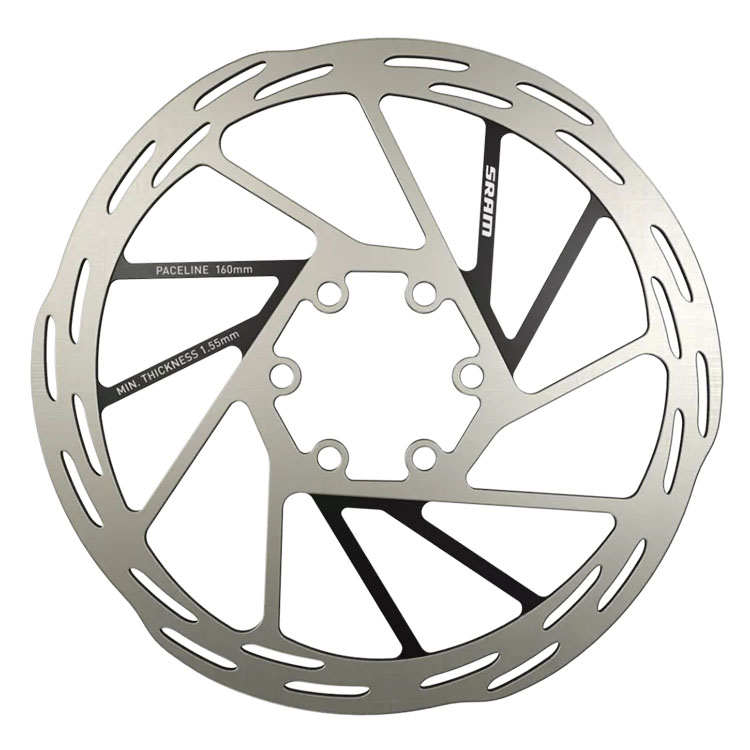 SRAM Paceline 6-Bolt Rotor, Rounded,160mm