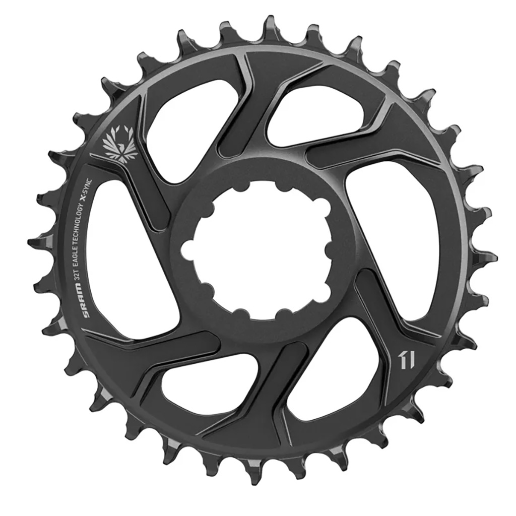 SRAM X-Sync Eagle 12sp 6mm DM Ring Steel 30t Black 