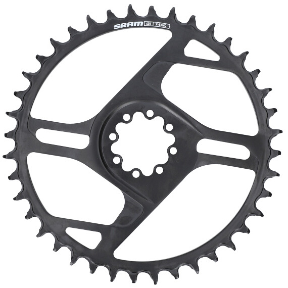 SRAM X-Sync Apex 1x Steel Chainring 8-bolt, 40t, Black