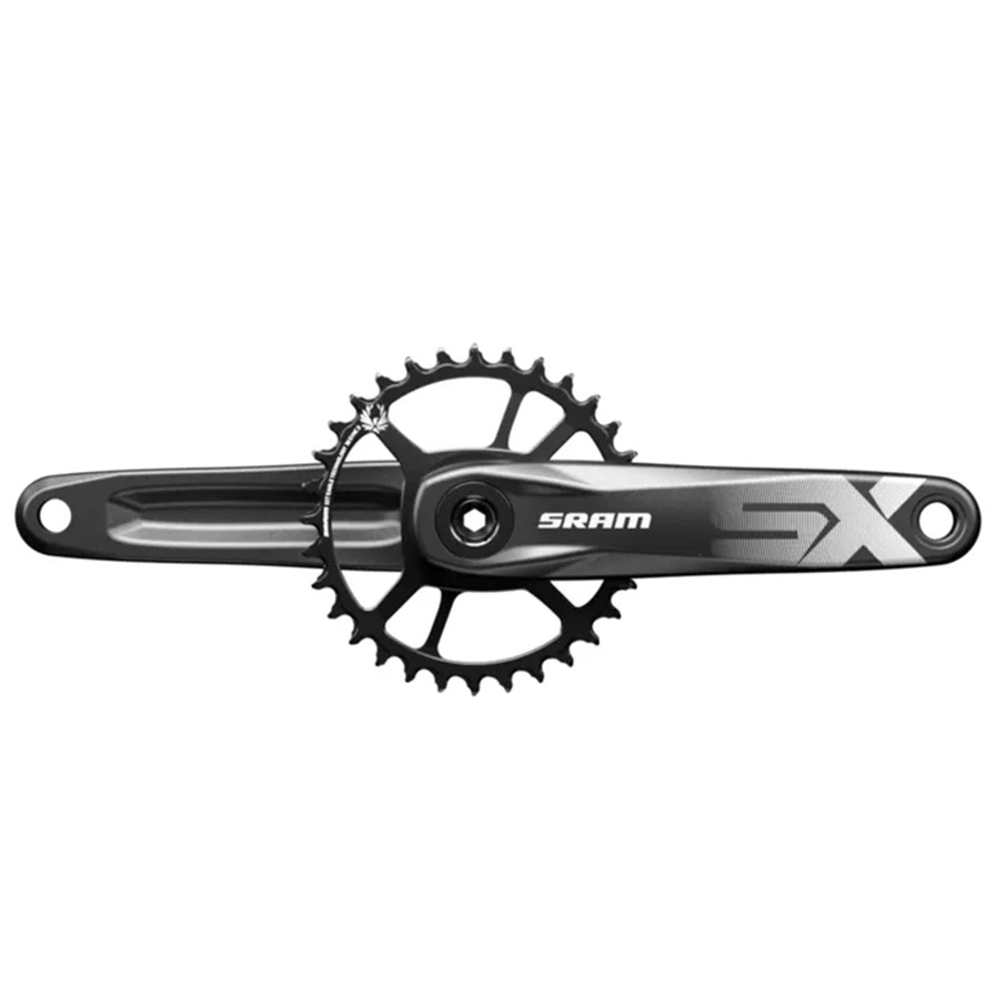 SRAM SX Eagle 12sp Cranks, No BB, 32t, 170mm,  CL52,  Black