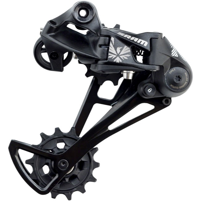 SRAM NX Eagle 12sp Derailleur, Long Cage, Black 