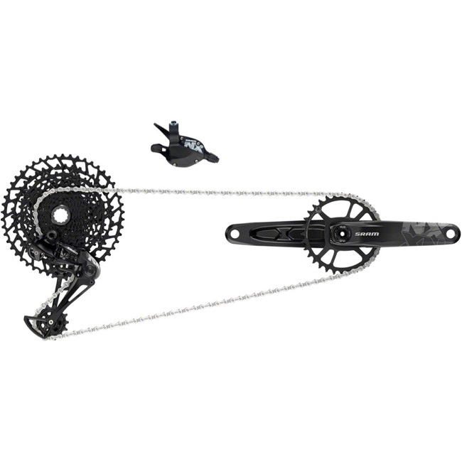 SRAM NX Eagle Boost Groupset, 170mm, Black