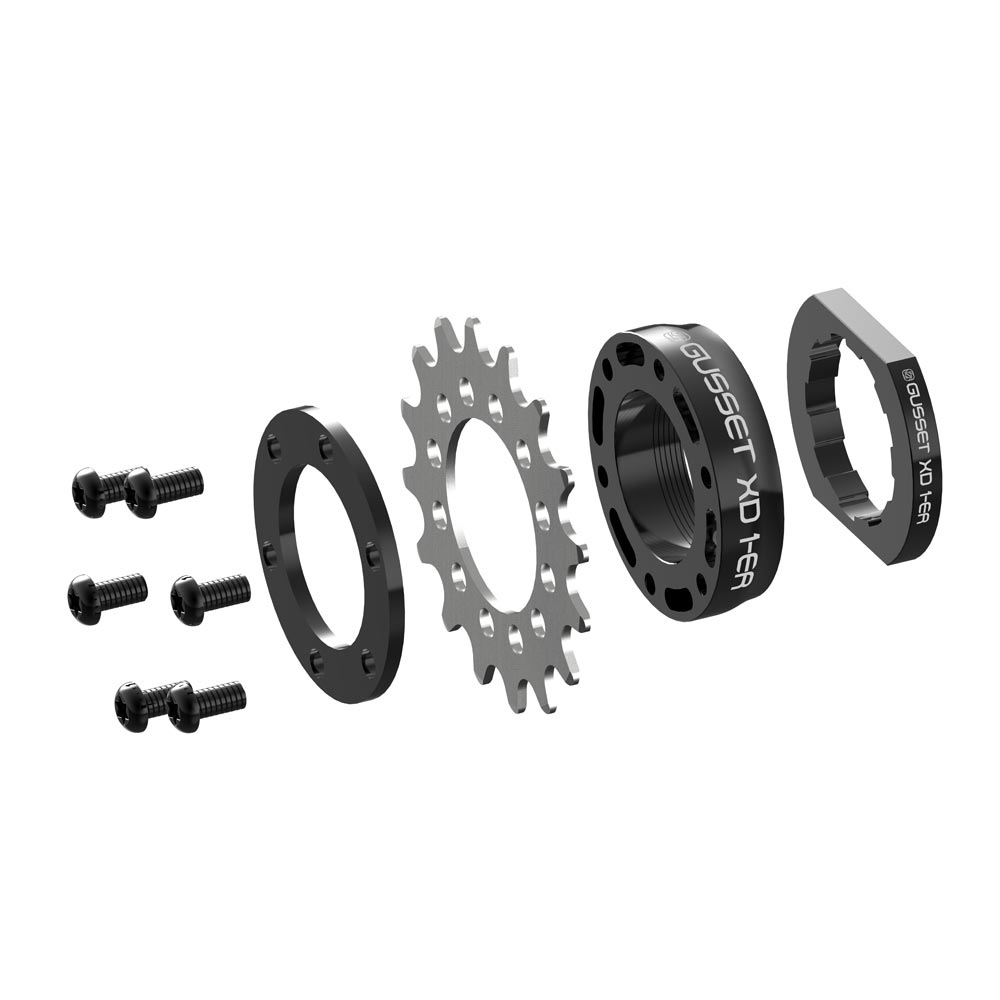 Gusset XD 1'Er Singlespeed Conversion, 16t