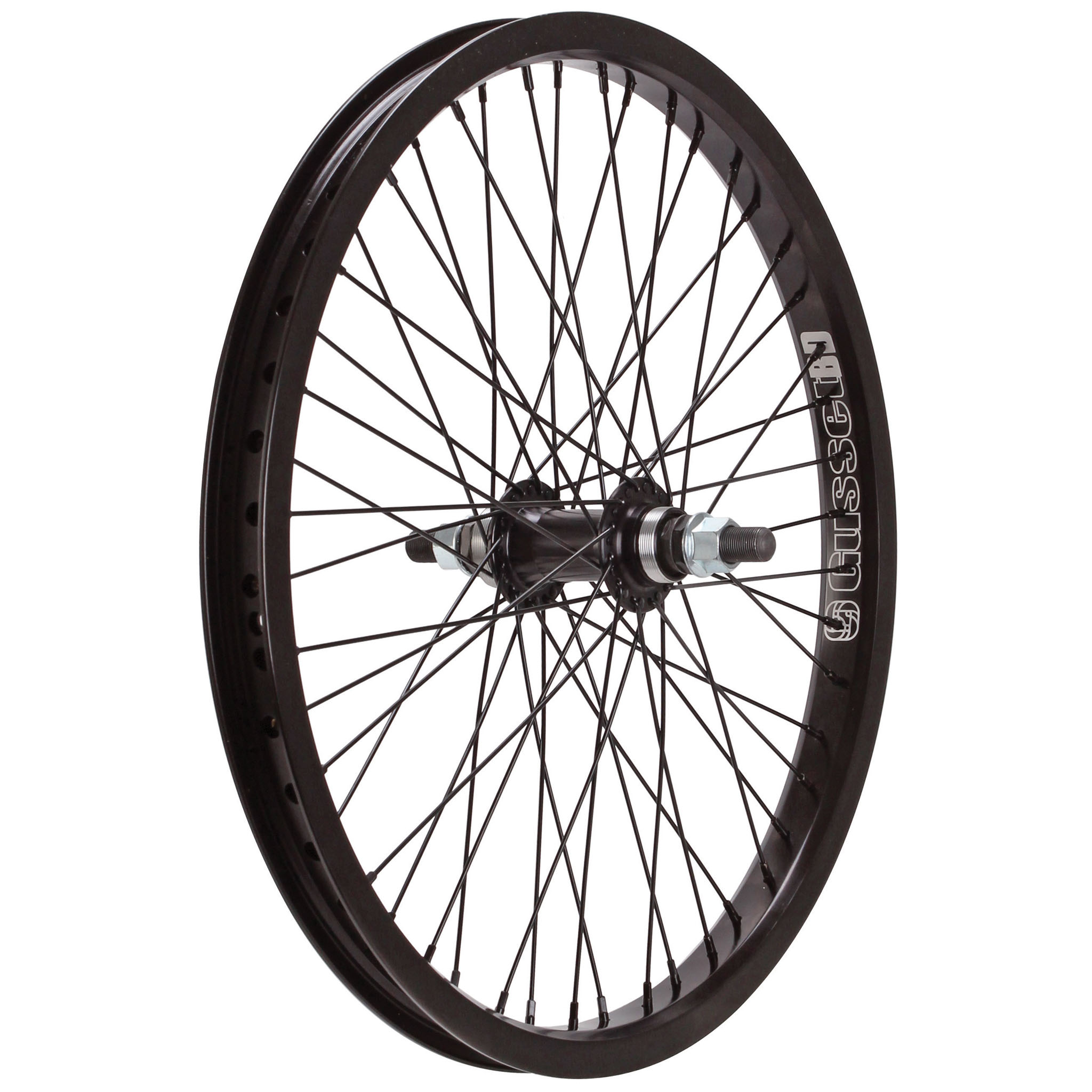 Gusset Black Dog 20" Rear FW Wheel, 14mm 48h