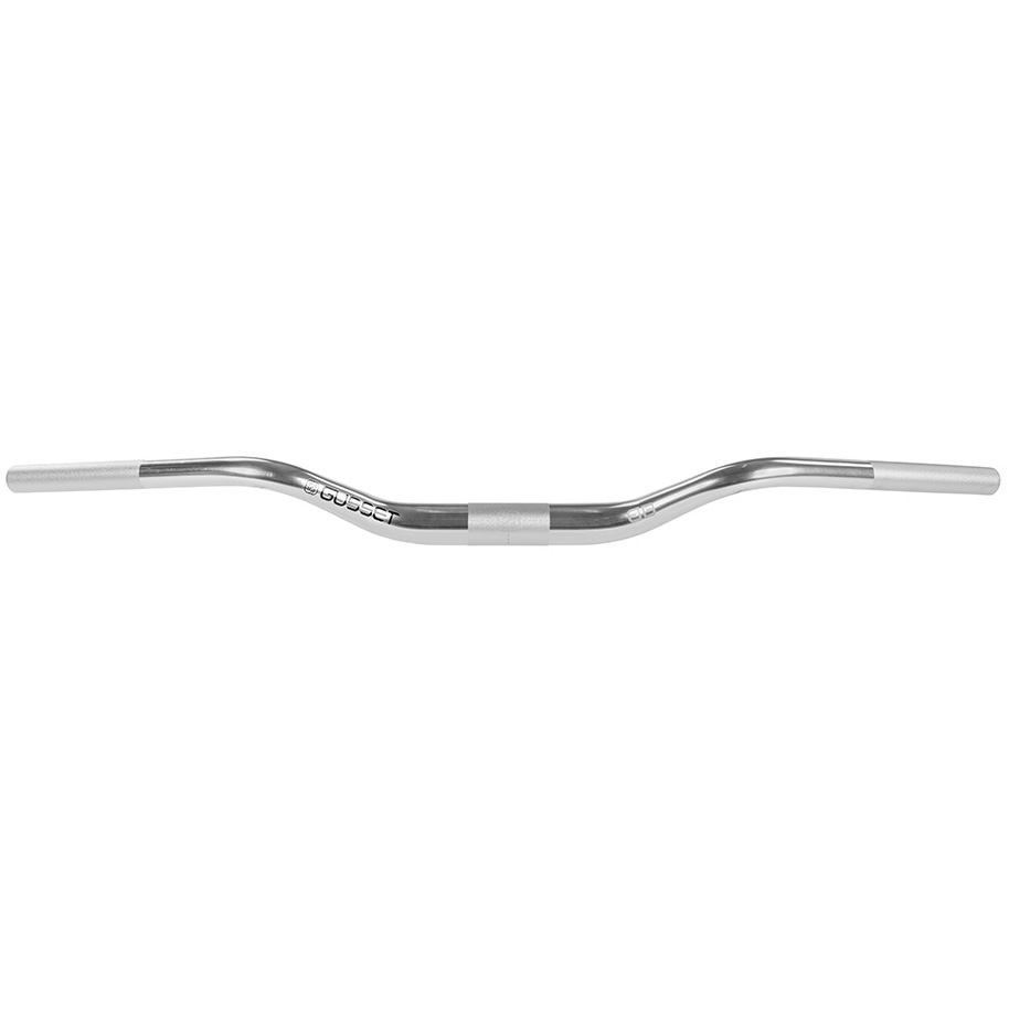 Gusset Beard Bars, (31.8) 17mm/750mm - Silver