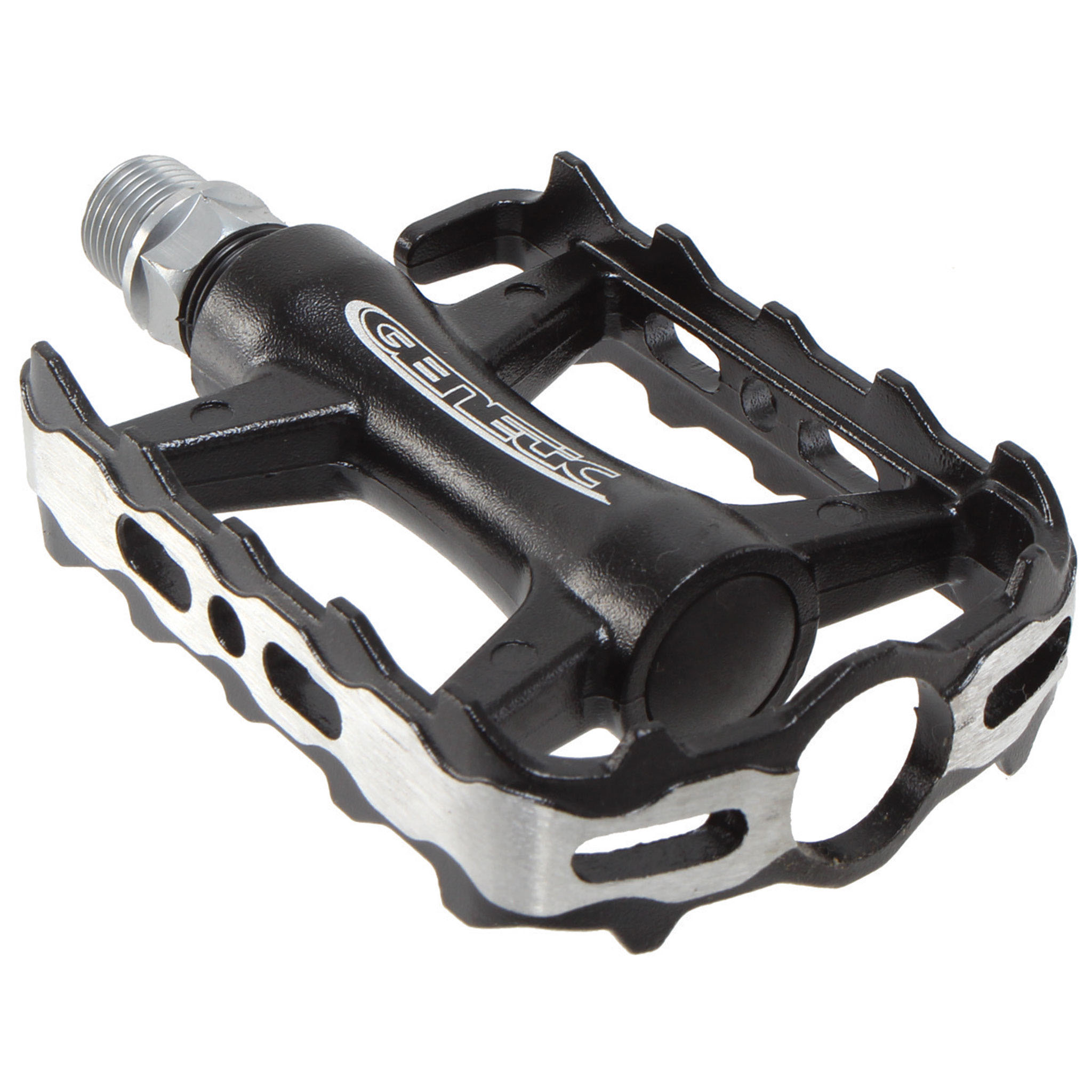 Genetic Drift Pedals, Black/Silver