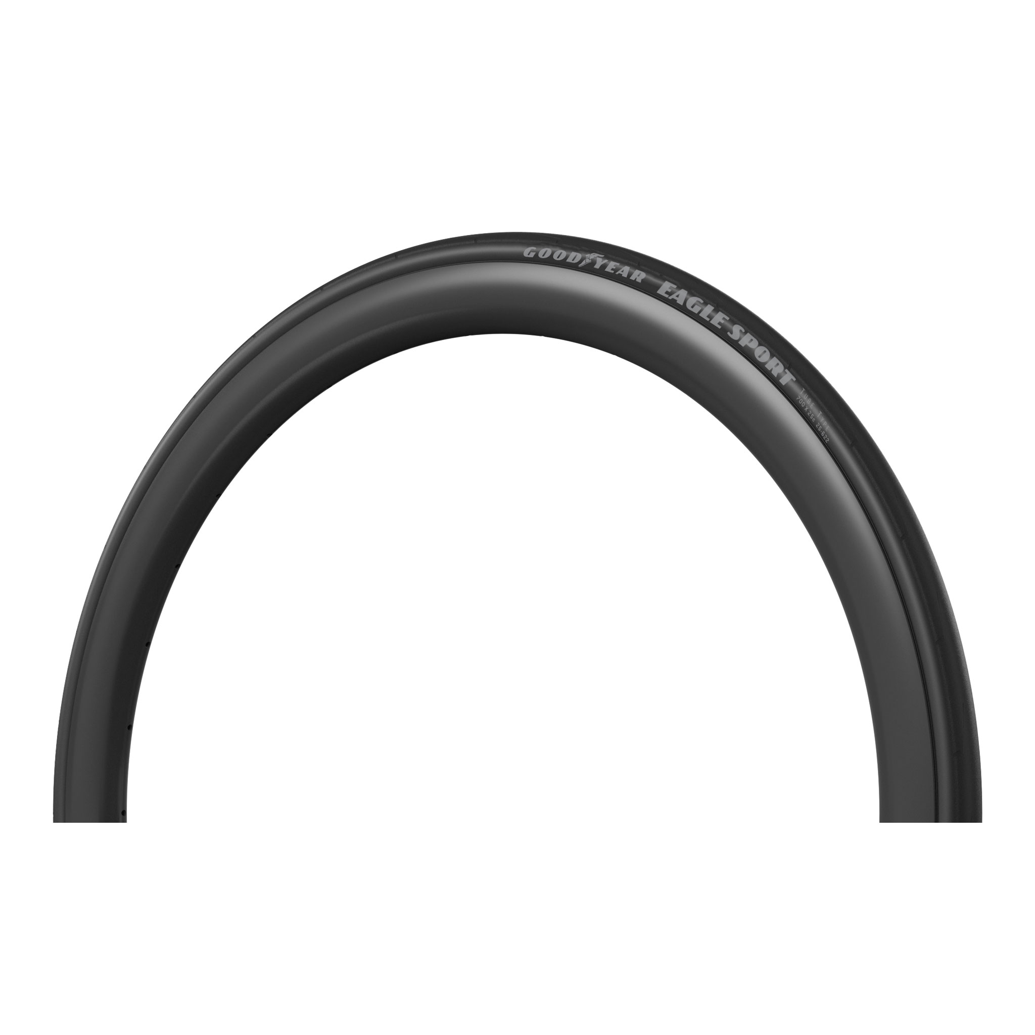 Goodyear Eagle Sport Tube Type Tire, 700 x 25C, Black