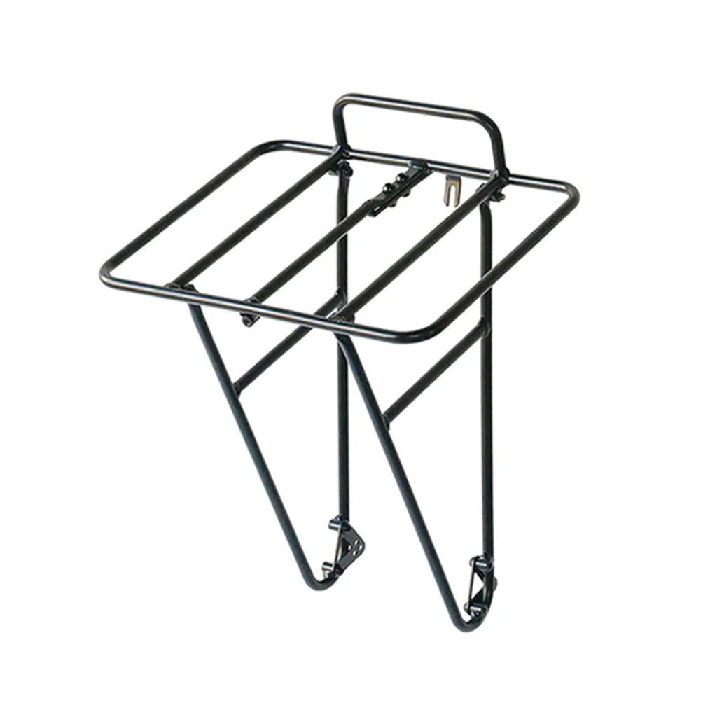 Hudski Itzarack Front Porteur Rack, Aluminum, Black