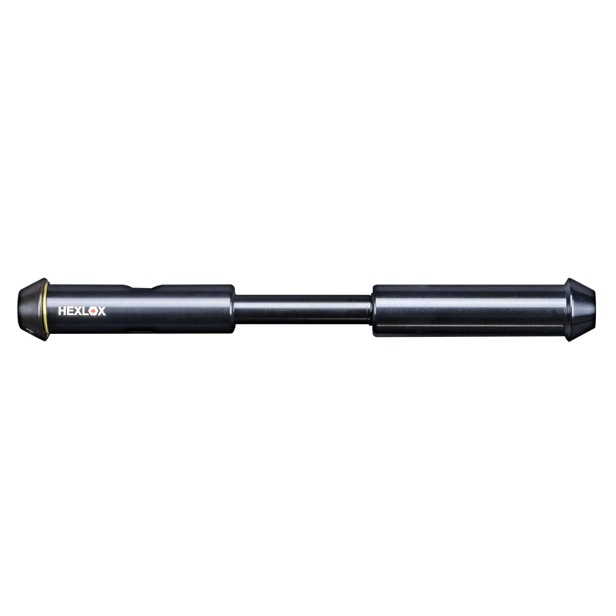 Hexlox Universal ThruAxle, 15mm Front, Suntour Q-Loc, Black