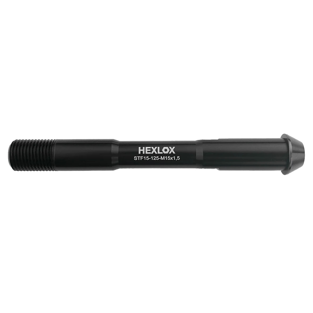 Hexlox Thru Axle, Front 15, 125x1.5-M15