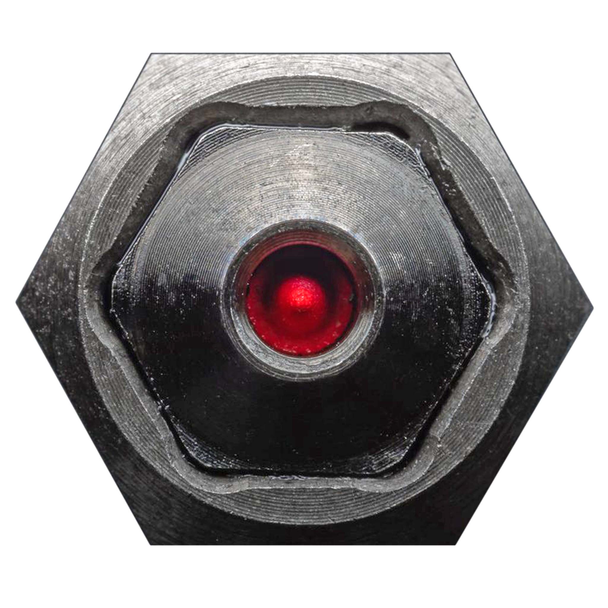 Hexlox Single Hexlox, Code A, 10mm, Black 