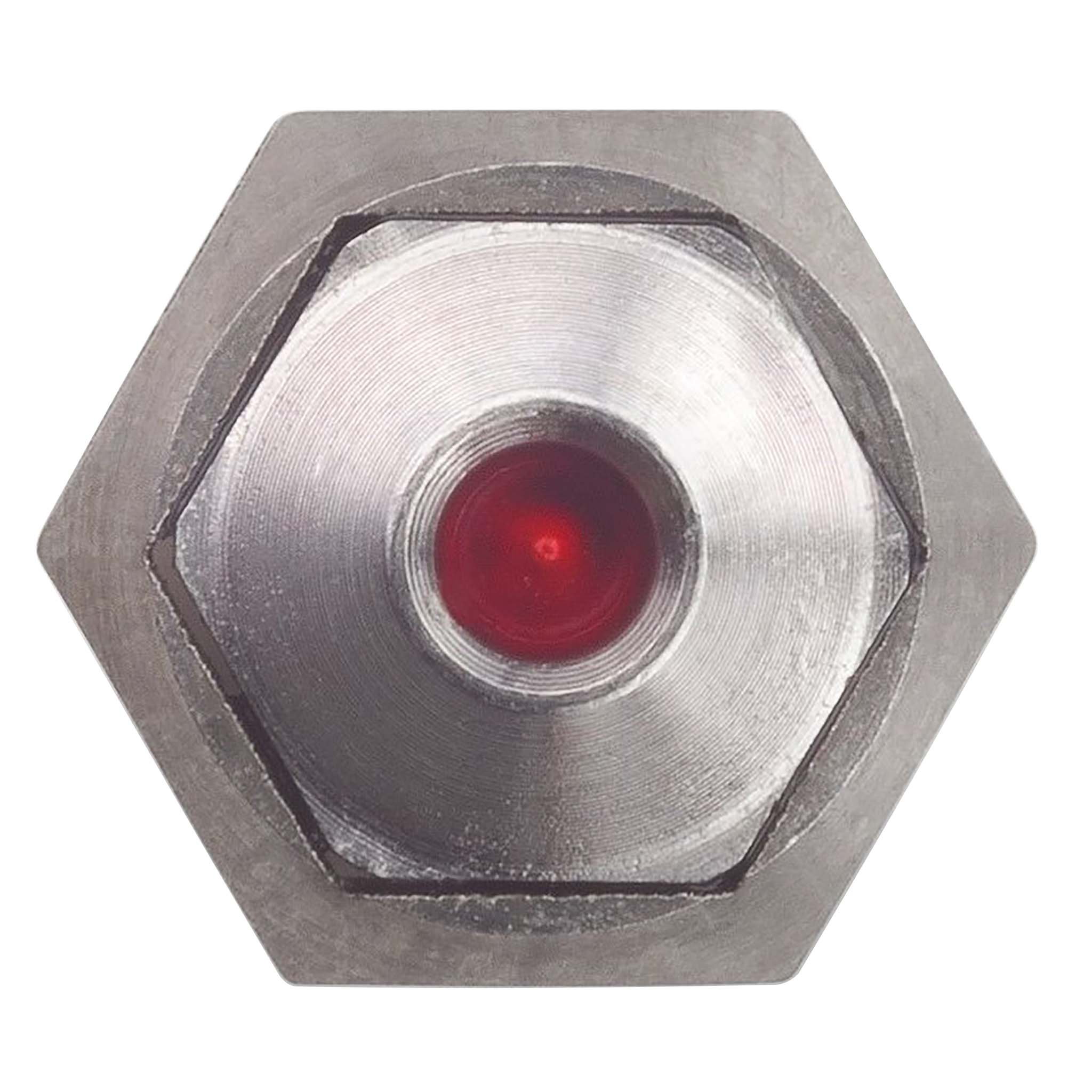 Hexlox Single Hexlox, Code B, 8mm, Silver 