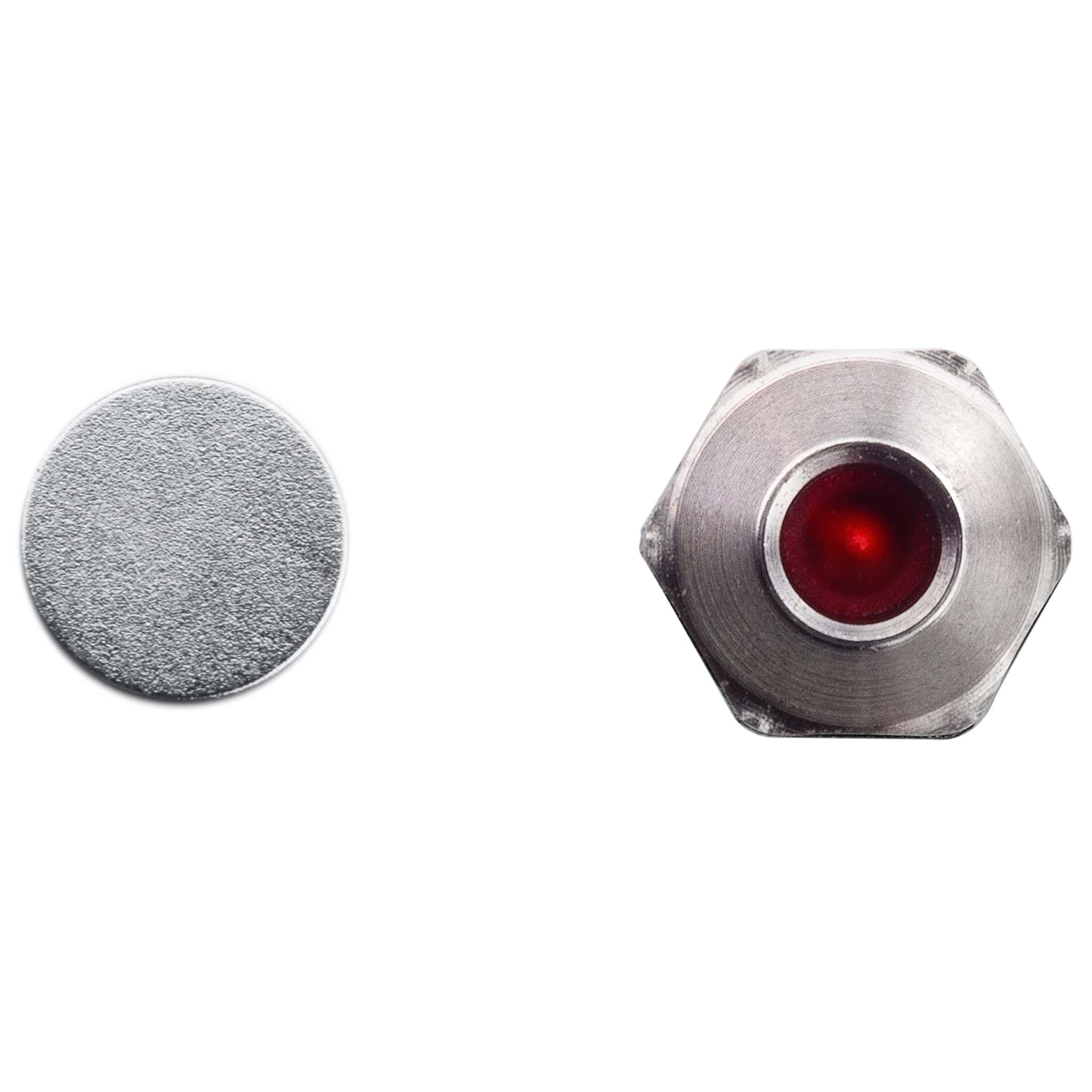 Hexlox Single Hexlox, Non-Magnetic, Code A, 6mm, Silver