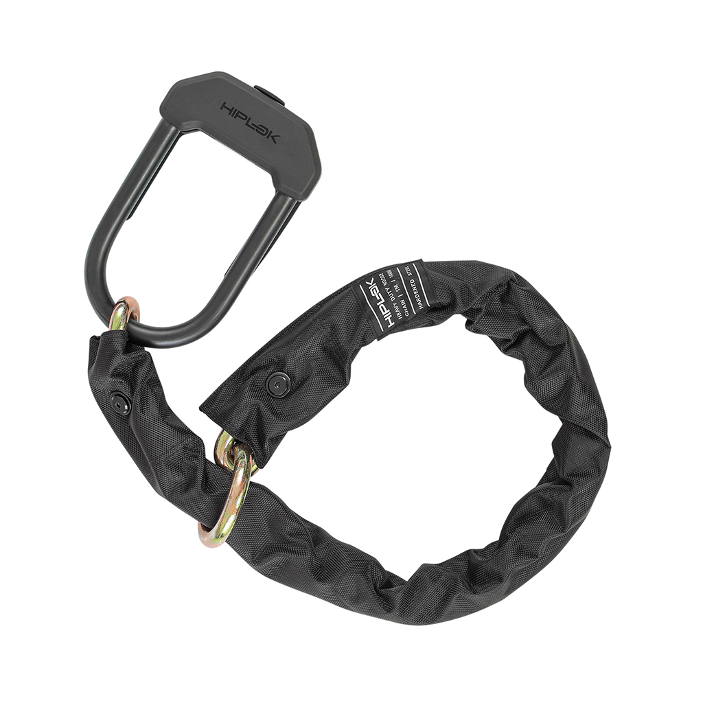 Hiplok DXXL Chain and U-Lock, Black