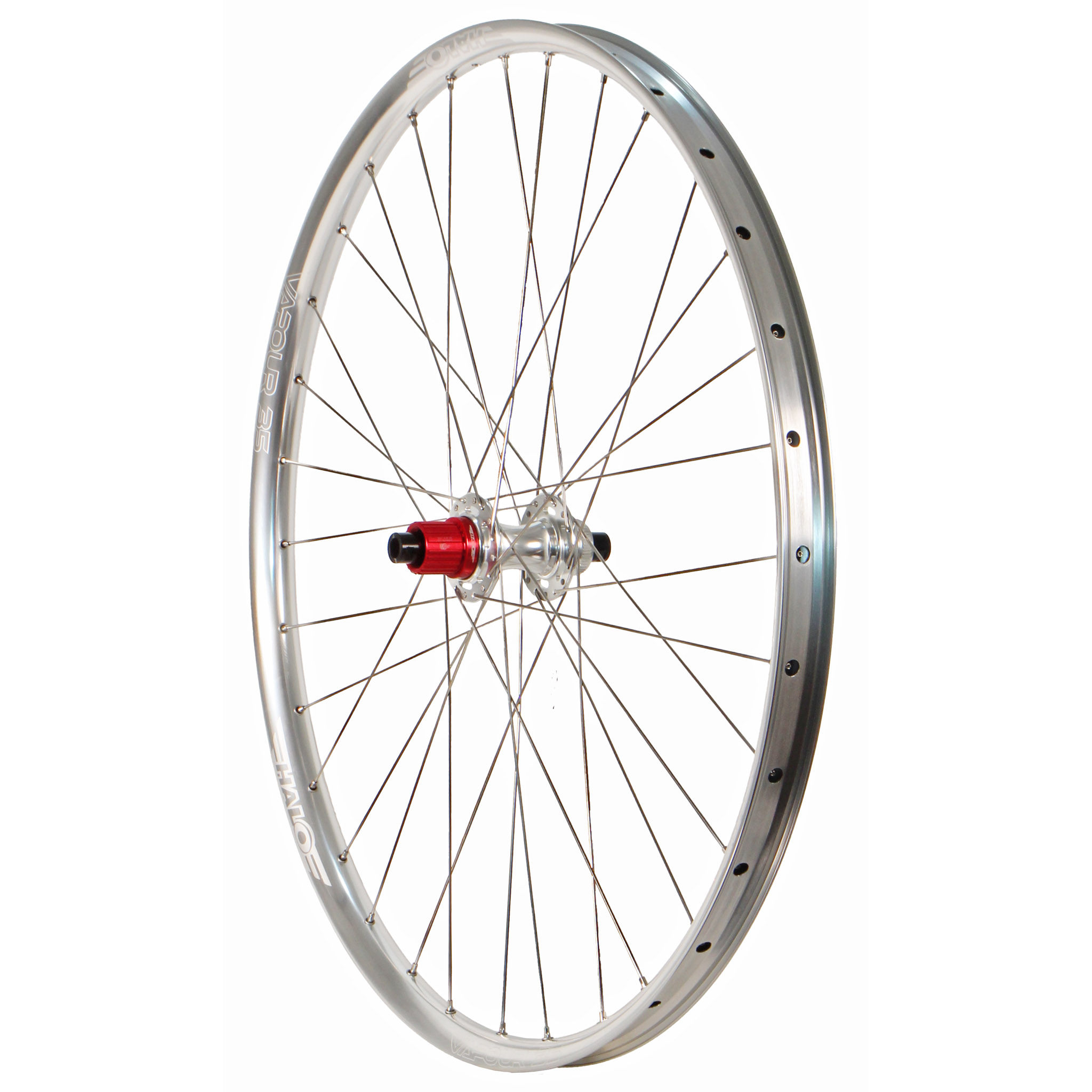 Halo Vapour35 MTC CL 29" Boost R Wheel, MS, 32h, Silver