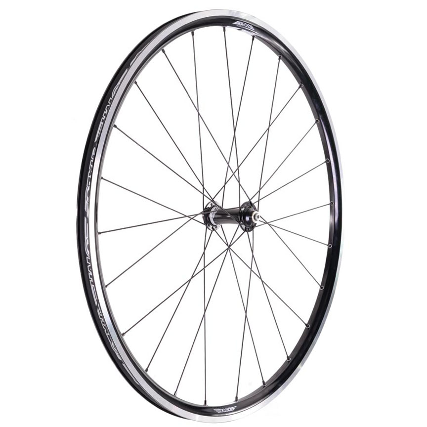 Halo White Line Sport Front 700c Wheel, 24h, Black