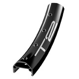 Halo T2 20" Rim, Machined Sidewall, 36h, Black/Silver