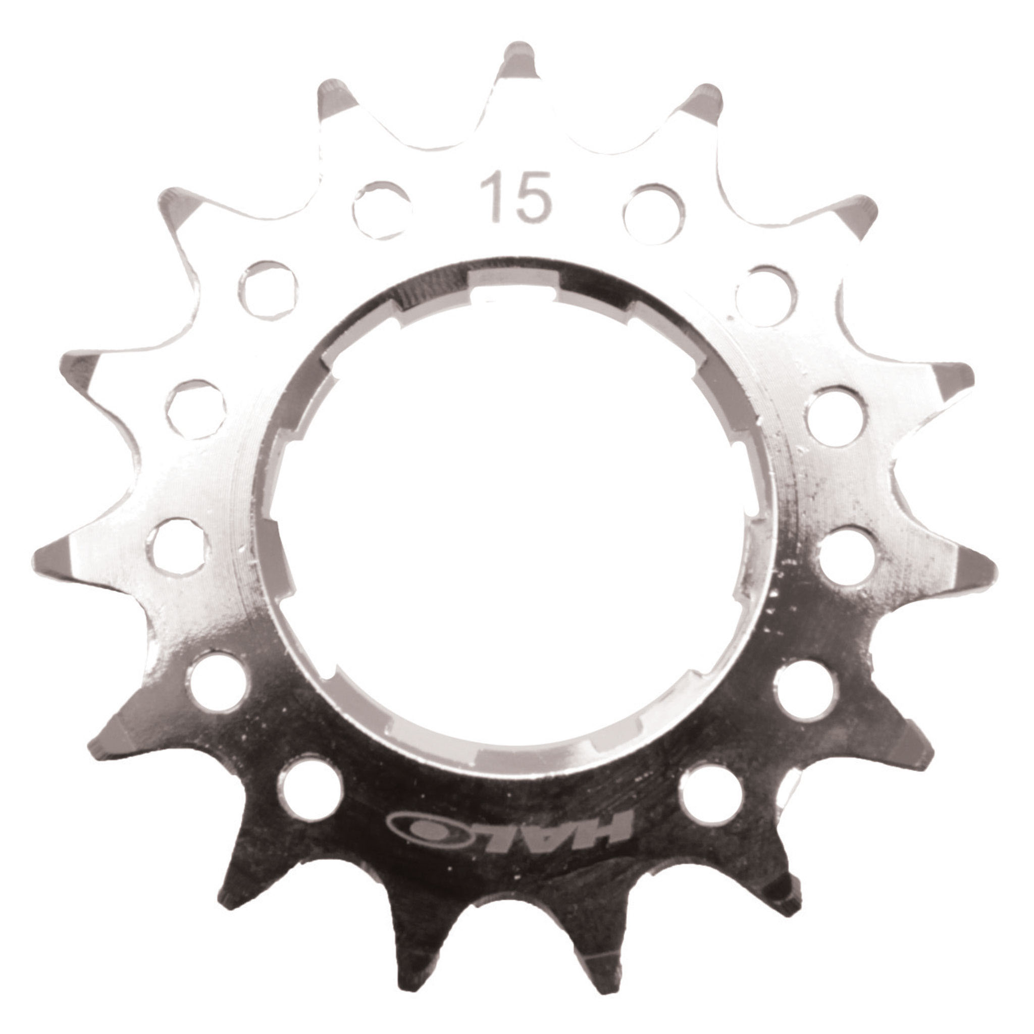 Halo Fat Foot Cog, 1/8", 15t, Chrome