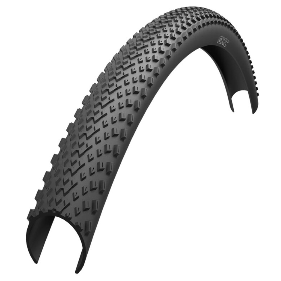 Halo GXC Gravel/Allroad Folding Tire, 700x38c, Black 
