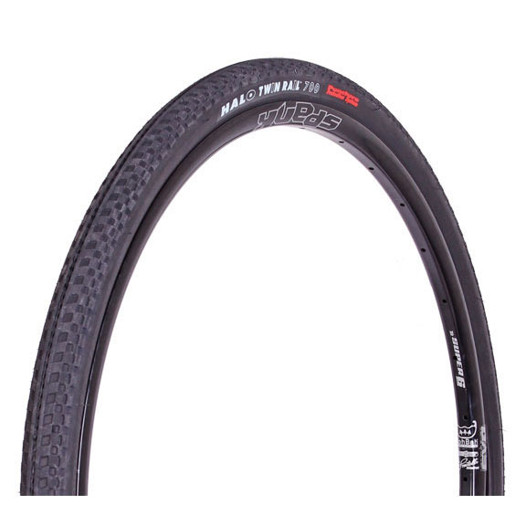 Halo Twin Rail w Tire, 700 x 38c, Black