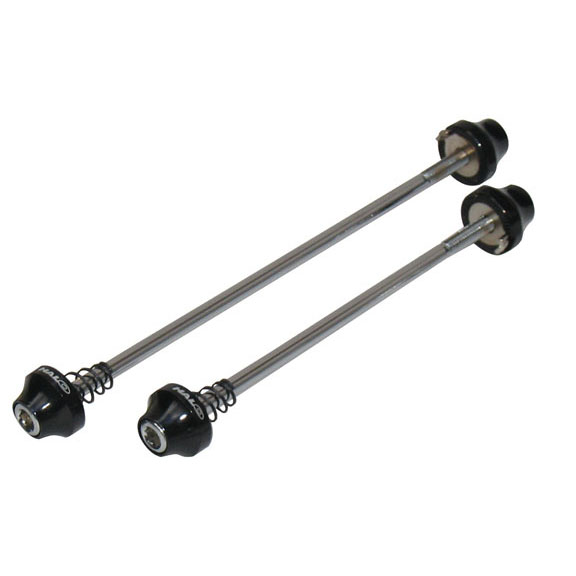 Halo XL Hex Key Wheel Skewers, F/R, Black