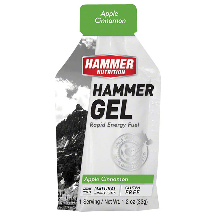 Hammer Nutrition Hammer Gel, Apple-Cinnamon, 24/Count