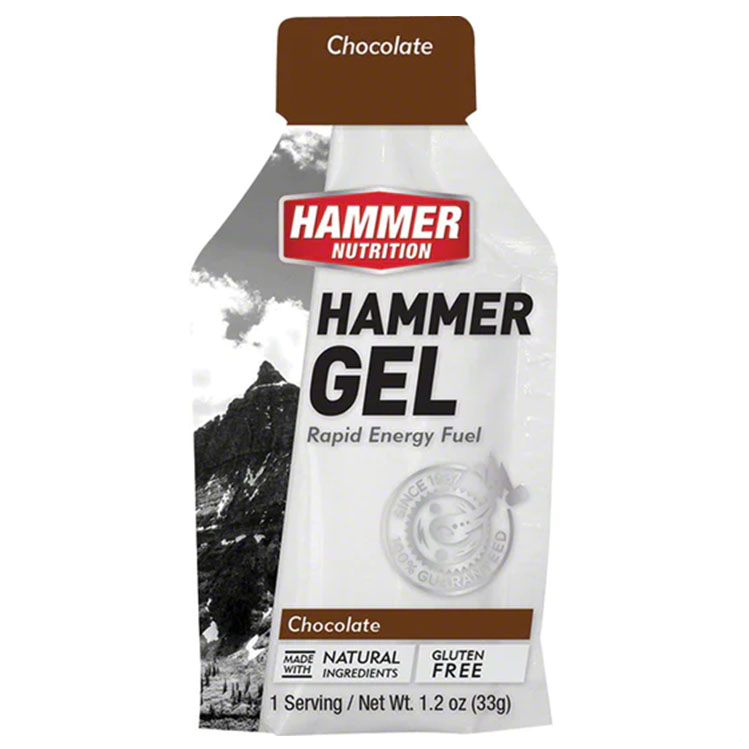 Hammer Nutrition Hammer Gel, Chocolate, 24/Count